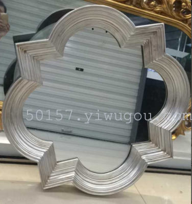 Understated simple decorative mirror mirror bathroom mirror wall hanging mirror