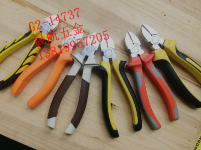 diaggonal  pliers, wire break pliers, CRV nickel plated multi-purpose oblique mouth pliers, metal tools, nail clippers