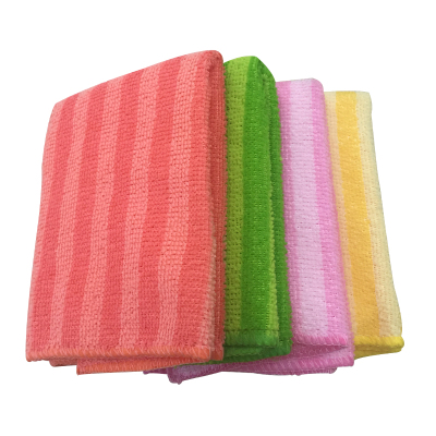 Loaded color wide stripe ultra fine fiber cloth to wipe cloth clean cloth furniture car glass