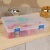 Double-layer 8-frame fine transparent jewelry storage box cosmeceutical box jewelry storage box