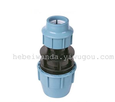 PP pipe fitting joint reducer direct three elbow pipe cap plug factory direct sale