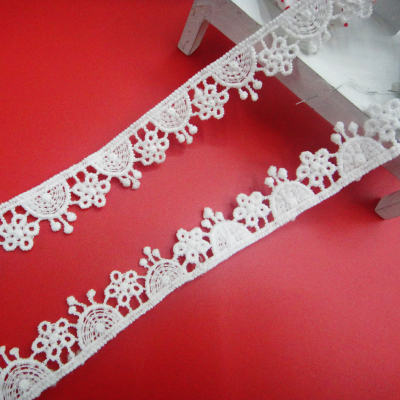 Lei Qi lace garment accessories lace embroidery water soluble milk bar code factory direct sales