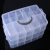 30 compartments detachable storage box with lid portable accessories sorting box storage box