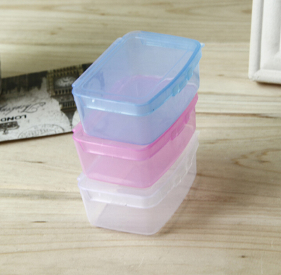 Small box can be opened box with lid jewelry sorting box plastic storage box