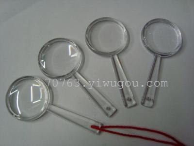 Plastic magnifying glass magnifying glass experimental products