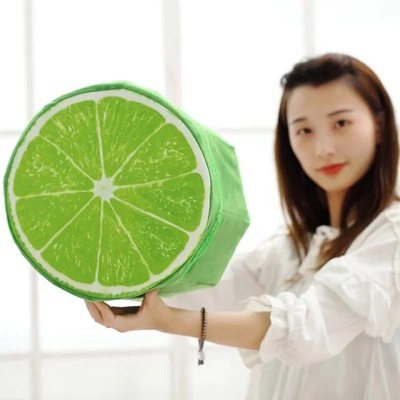 Emulational Fruit Cushion WeChat Hot-Selling Fruit Storage Stool Storage Box
