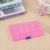 15-grid single button jewelry transparent beads electronic accessories beads rectangular plastic box