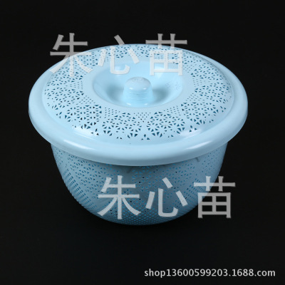Direct selling kitchen with cover plastic drop of basket basket of fruit basket multi-purpose wash the popurality wash fruit drop filtering screen