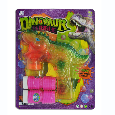 53616 bubble shooter Tyrannosaurus dinosaur modeling bubble blowing machine children's outdoor toys