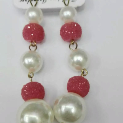 South Korea's new East Gate long style pearl earrings fresh female