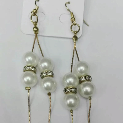 South Korea female temperament Pearl Earrings Earring