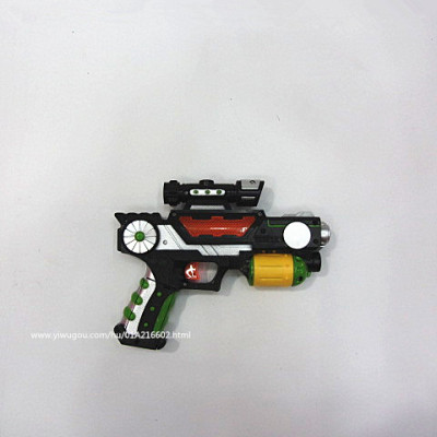Children's toys wholesale electronic music toy gun with light projector