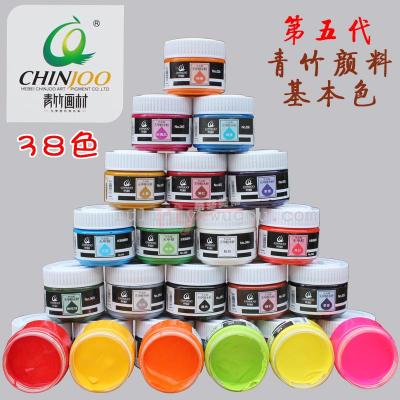 The special art bamboo gouache professional paint formaldehyde free test