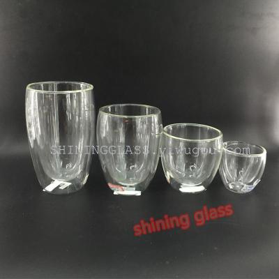 High borosilicate glass cofee glass heat-resistant glass cup tea glass 