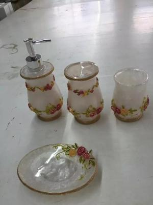 Resin bathroom suite bathroom toiletries crafts style four piece bathroom