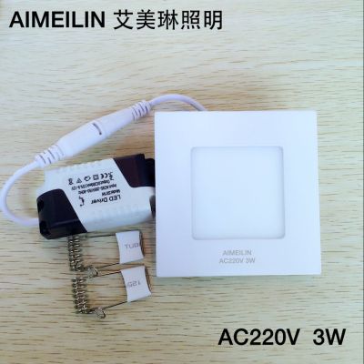 LED panel light, LED ultra thin panel light, 3W lamp LED