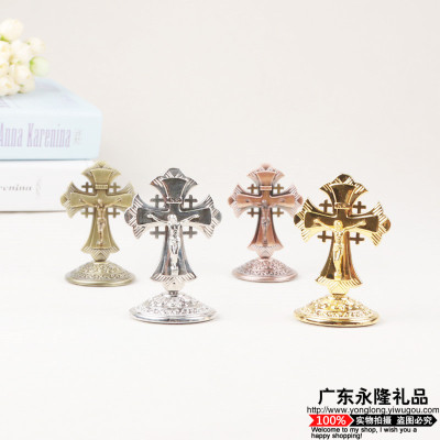 Christian gifts automobile decoration decoration decoration of ancient silver cross Christian gifts