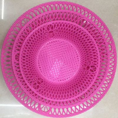 Manufacturer direct-sale plastic basket fruit basket vegetables basket new material three pieces set