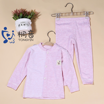 Autumn winter new baby clothes sets from march to December children's underwear colored cotton children's Autumn clothes pair