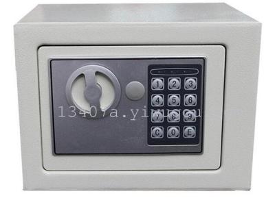 New sheng T17 all steel electronic password knob into the wall household black and white hotel safe