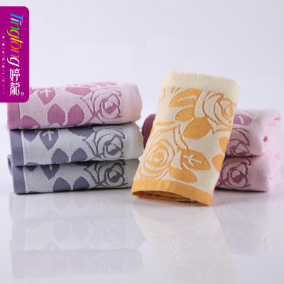 Pure cotton towel jacquard gift towel absorbent towel lovers can be customized advertising towel LOGO