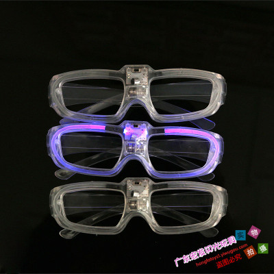 Luminous glasses glasses glasses glasses LED cold light luminous toy