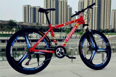 Bike 26 aluminum alloy mountain bike 26 \"21 speed ferrari disc brake gear factory direct sale