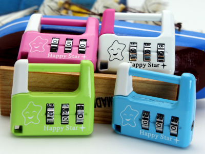 Cute Mini Craft Combination Lock  Suitcase Lock   Factory sales directly