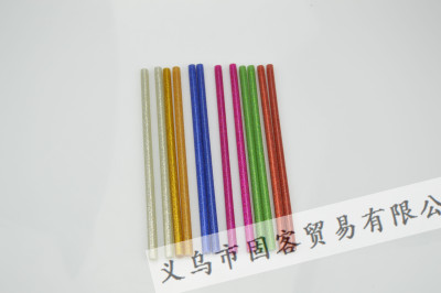 Flash gold powder hot melt glue stick high quality tape.