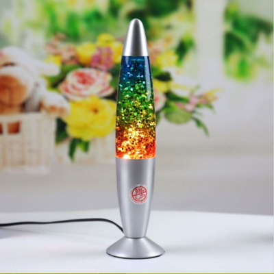 Creative Rainbow Bottle Onion Lamp Wax Lamp Lava Lamp