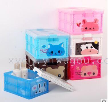 Folding storage box office home essential multi purpose finishing box