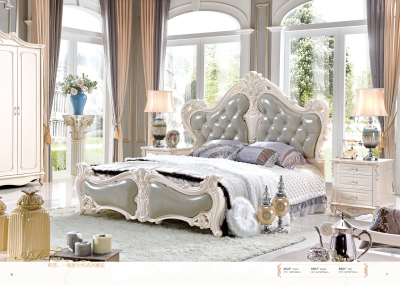 European suite furniture, European style furniture Simmons bed dresser bedside table