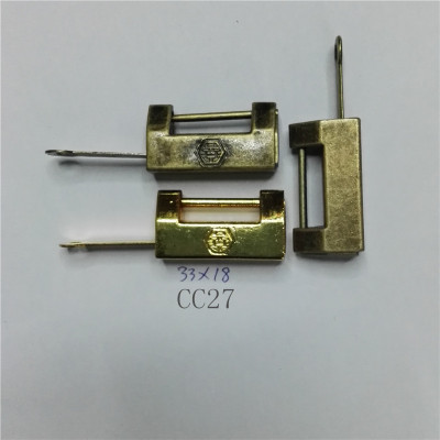 Jin Feng hardware craft accessories factory wholesale lock box cross lock lock box quality