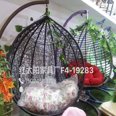 Outdoor hanging basket, tie yi imitation cane bird nest hanging basket, swing rocking chair, leisure balcony hanging basket
