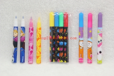 Custom 201 heat transfer mini watercolor pen washable watercolor pen can pass the test