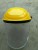 The new yellow top edge welding mask protective mask PVC mask