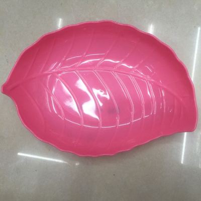 The Manufacturers direct plastic plates leaf plate large fruit plate new materials