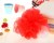 Qingzhi Brand PE Handle Bath Sponge Bath Ball Multi-Color Mixed Batch Shower Net Ball Customization