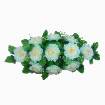 Small wholesale jewelry ornaments wholesale cloth simulation Home Furnishing pictures of 11 Luoyang peony flower