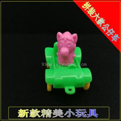 Small gifts toys, new, 6 doll head sliding trolley, plastic