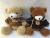 23cm Hoodie Teddy Bear Plush Doll Toys 