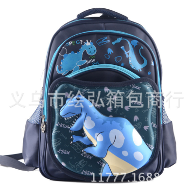 The new direct selling children's cartoon bag 3D bag bag student bag backpack
