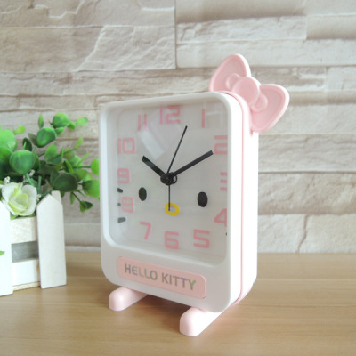 Creative Cartoon Forest KT Alarm Clock Candy Color Clock Cute Small Animal Clock