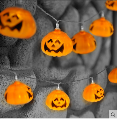  Halloween Decorations bar Decorations holiday luminescent Jack - o' - the lantern string towns bar Decorations