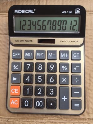 AD- 120 new solar calculator can be customized printing logo