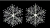 Christmas Christmas Christmas snowflake three-dimensional cross star snowflake string