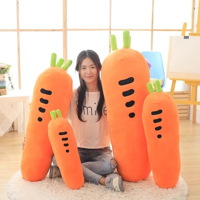 The carrot carrot down cotton pillow plush toy doll