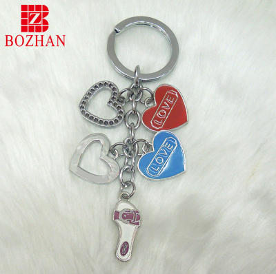 Manufacturers direct gift accessories good key ring selection