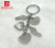 Manufacturers direct exclusive specification color metal alloy key ring pendant