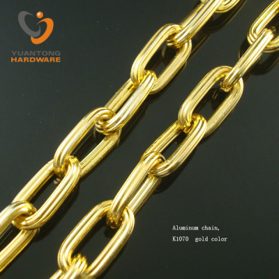 Chain gold, silver, aluminum chain, metal, aluminum chain, jewelry, luggage accessories
